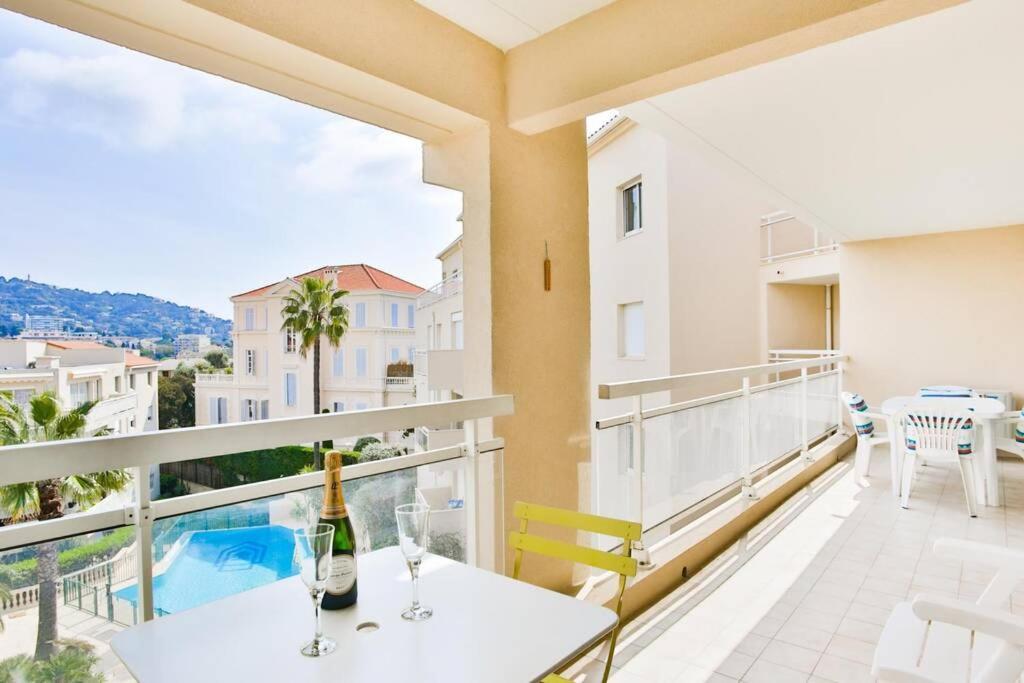 Bright One Bdrm Apartment A/C-Swimming Pool/Congress By Olidesi Cannes Exterior foto